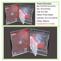 3 Discs Metal Case