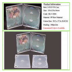 3 Discs Metal Case