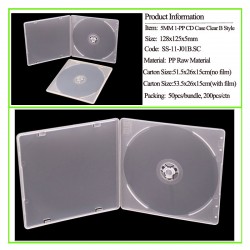 5mm 1-PP CD Case