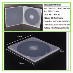 5mm 1-PP CD Case