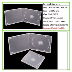 16mm 1-PP CD Case