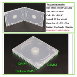 16mm 2-PP CD Case