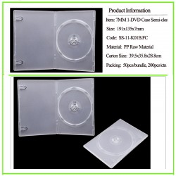 7mm 2-DVD Case Clear