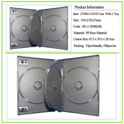 27MM 4-DVD Case Black