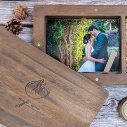 Wooden Photo Case