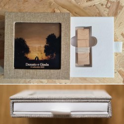 Cofanetto Usb con Portafoto