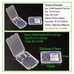 TF + SD Card Case 4,5 mm