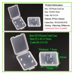 XD Card Case 7,5 mm