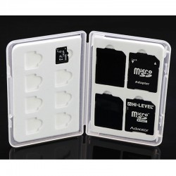 4 SD + 8 TF Card Case