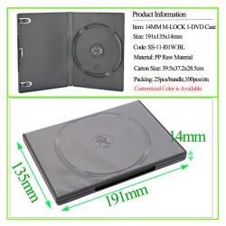 14mm M-LOCK DVD Case