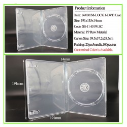 14mm M-LOCK DVD Case
