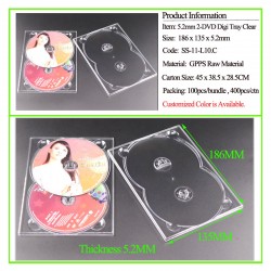 2-DVD Digi Tray 5.2mm