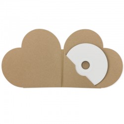 Digifile Heart Brown