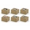 Astucci 60x55x35mm. Pezzi 6